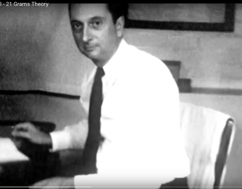 Dr. MacDougal je dokazal 21gramov